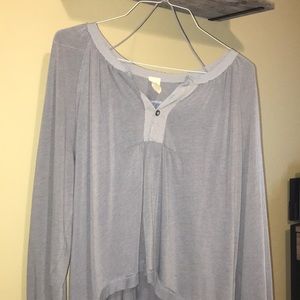 free people long sleeve top!